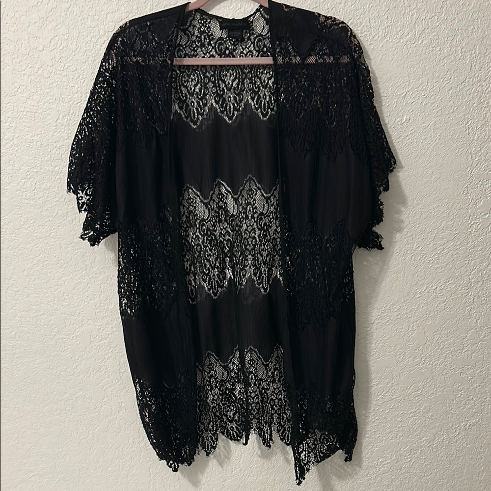 Steve Madden Black Lace Cover-Up